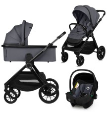 Коляска Lionelo 3 в 1 Layla Grey Stone (LO-LAYLA 3IN1 GREY STONE)