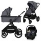 Коляска Lionelo 3 в 1 Layla Grey Stone (LO-LAYLA 3IN1 GREY STONE)