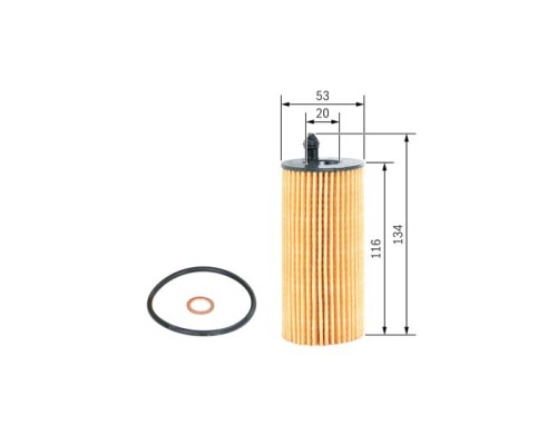 Фільтр масляний Bosch F026407205