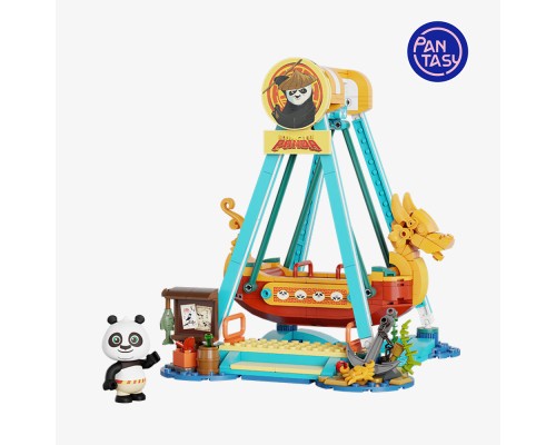Конструктор Pantasy Kungfu Panda -Pirate ship ride (86516)