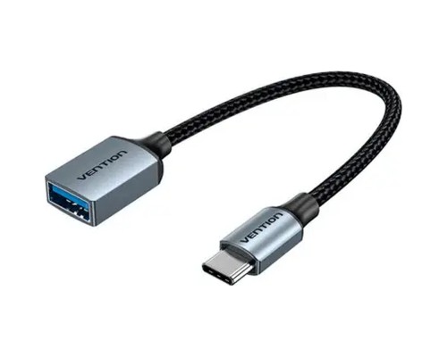 Перехідник USB 3.0 Type-C to USB AF (OTG) 0.15m Aluminum Alloy Vention (CCXHB)