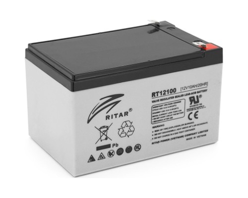Батарея до ДБЖ Ritar AGM RT12100, 12V-10Ah (RT12100)