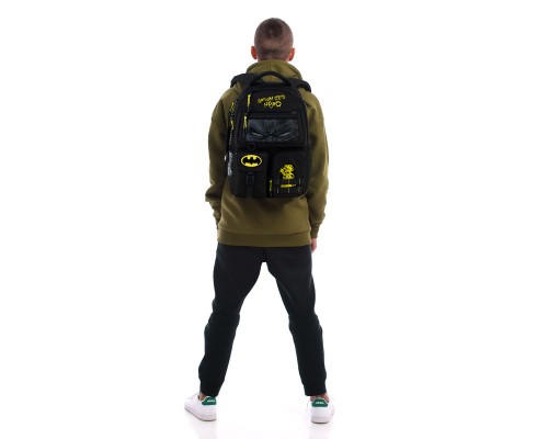 Рюкзак шкільний Kite Education teens 2587M DC Batman (DC25-2587M)