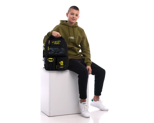 Рюкзак шкільний Kite Education teens 2587M DC Batman (DC25-2587M)
