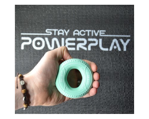 Еспандер PowerPlay PP-4330 Hand Grip Loops Large 22.5-27 кг М'ятний (PP_4330_Mint_(22.5-27kg))