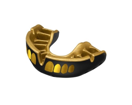 Капа Opro Gold Grillz Black/Gold (102504012) (Gold_Grillz_Bl/Gold)