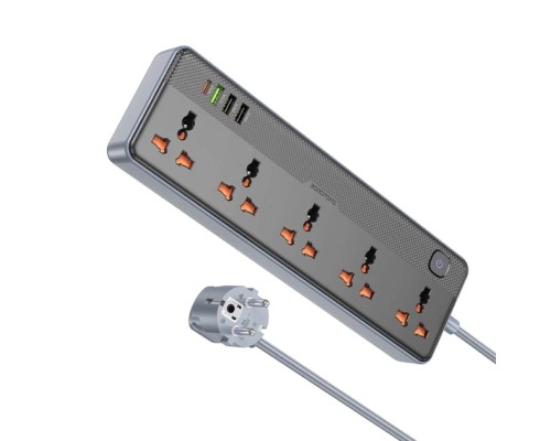 Мережевий фільтр живлення BOROFONE BAC5A (6941991111501)