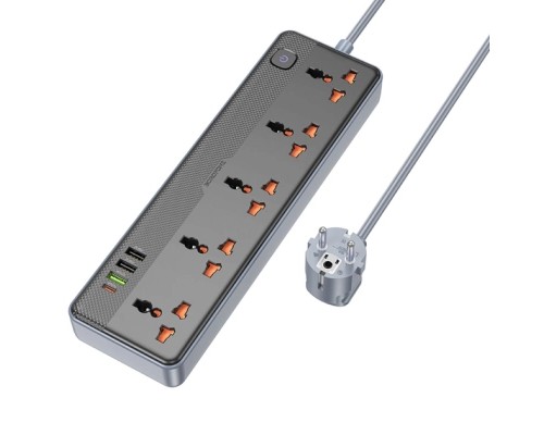 Мережевий фільтр живлення BOROFONE BAC5A (6941991111501)