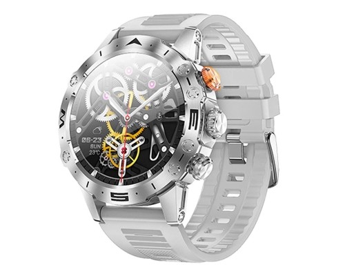 Смарт-годинник HOCO Y20 Smart sports watch(call version) Silver (6942007619417)