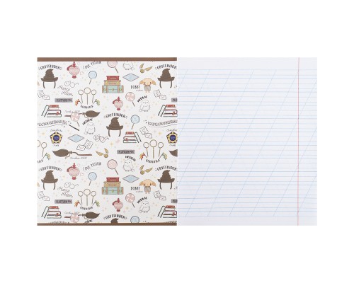 Зошит Kite Harry Potter, 12 аркушів, коса лінія (HP25-235)