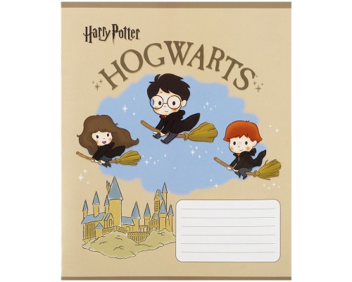 Зошит Kite Harry Potter, 12 аркушів, коса лінія (HP25-235)