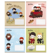 Зошит Kite Harry Potter, 12 аркушів, коса лінія (HP25-235)