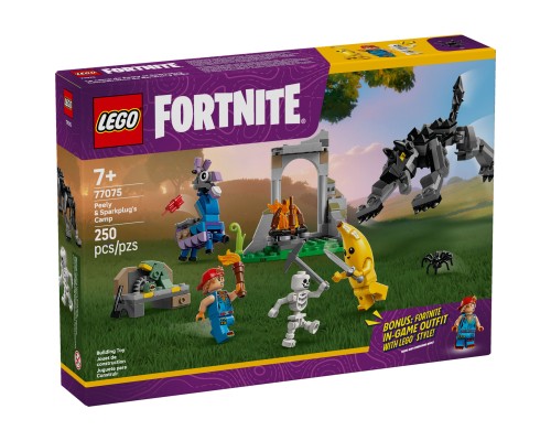 Конструктор LEGO Fortnite Табір Peely та Sparkplug (77075)