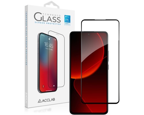 Скло захисне ACCLAB Full Glue Xiaomi 13T Pro Black (1283126582585)