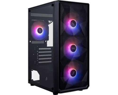 Корпус 1stPlayer FD3-M-BK-4F7