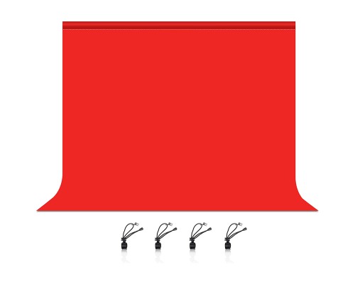 Фон Puluz PU5214R backdrop 3x2 m red (PU5214R)