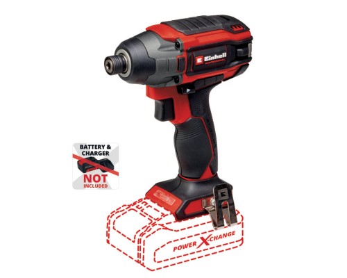 Гайковерт Einhell ударний TP-CI 18/220 Li BL - Solo, PXC, 18V, безщітковий, 220 Нм, 2900 об/хв (без АКБ та ЗП) (4510085)