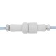 Дата кабель USB-C + USB A to USB-C 1.36m Coiled Aviator blue Keychron (CAB19_KEYCHRON)