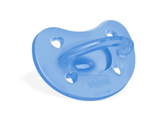 Пустушка Chicco Physioforma Soft силіконова від 6 до 16 місяців, 1шт. (блакитна) (73091.95)