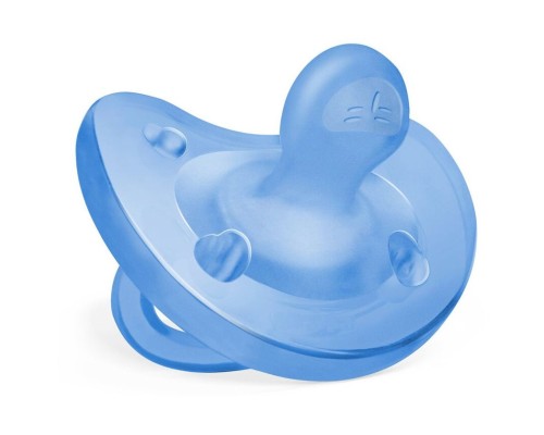 Пустушка Chicco Physioforma Soft силіконова від 6 до 16 місяців, 1шт. (блакитна) (73091.95)