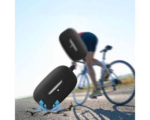 Чохол для навушників BeCover Silicon для Xiaomi Redmi Buds 6 Play Black (713228)