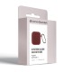 Чохол для навушників Armorstandart Ultrathin Silicone Case With Hook для Apple AirPods 2 Burgundy (ARM59680)