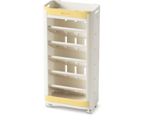 Дитячий стелаж Mealux Brooks White / Yellow (KD-E041 White / Yellow)