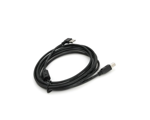 Кабель для принтера USB 2.0 AM/BM 3.0m 90° corner black Ritar (YT-AM/BM90°-3.0B)