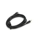 Кабель для принтера USB 2.0 AM/BM 3.0m 90° corner black Ritar (YT-AM/BM90°-3.0B)