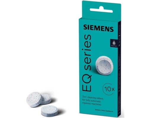 Аксесуар для кавоварки Siemens таблетки для очищення кавоварок 10 шт (TZ80001A)
