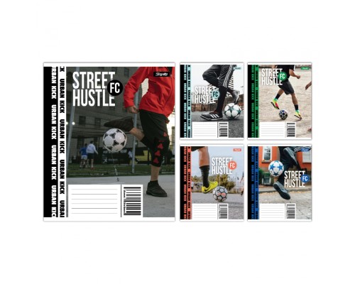 Зошит 1 вересня Street Hustle А5 36 аркушів клітинка (768215)