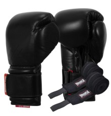 Боксерські рукавички Title Boxing Ko-Vert Black 14 oz (KOVBG 14 oz BK)