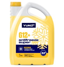 Антифриз Yuko -32 Super G12+ жовтий. ПЕ кан.5л (5 кг.) (4823110404454)