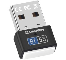 Bluetooth-адаптер ColorWay BT 5.3 (CW-AD-BT53) 