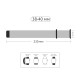 Ремінець до смарт-годинника Armorstandart Milanese Loop для Apple Watch 42 (Series 11-10)/41/40/38 Military Grey (ARM52951)