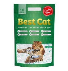 Наповнювач для туалету Best Cat Green Apple Силікагелевий 10 л (4820281500381)