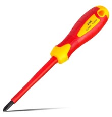 Викрутка Deli ізольована хрестова PH2 x 100 мм (EDL516100)