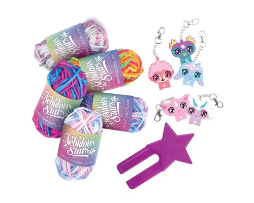 Набір для творчості Nebulous Stars Космічні друзі-помпончики (11139)