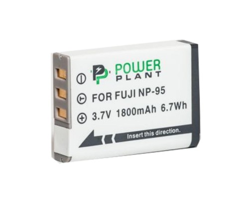Акумулятор до фото/відео PowerPlant Fuji NP-95 (DV00DV1191) 