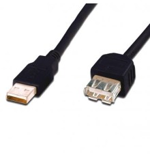 Дата кабель USB 2.0 AM/AF Digitus (AK-300200-018-S)