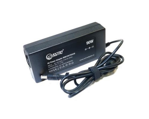 Блок живлення до ноутбуку Extradigital Samsung 19V, 4.74A, 90W (5.5x3.0) (PSS3813) Блок живлення до ноутбуку Extradigital Samsung 19V, 4.74A, 90W (5.5x3.0) (PSS3813)