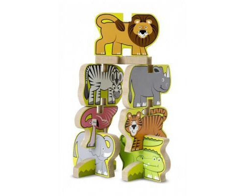Розвиваюча іграшка Melissa&Doug Деревянная головоломка-укладка Сафари (MD9024)