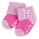 Шкарпетки дитячі Luvable Friends 3 парі нековзні, для дівчаток (23124.6-12 F)