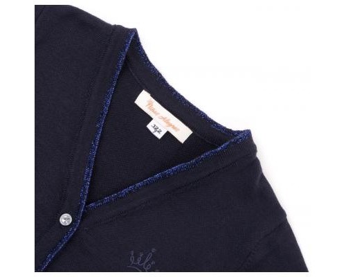 Кофта дитяча Breeze в'язана на гудзиками (V-1306-116G-blue)