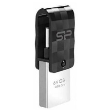 USB флеш накопичувач Silicon Power 64GB Mobile C31 USB 3.1 / USB Type-C (SP064GBUC3C31V1K)
