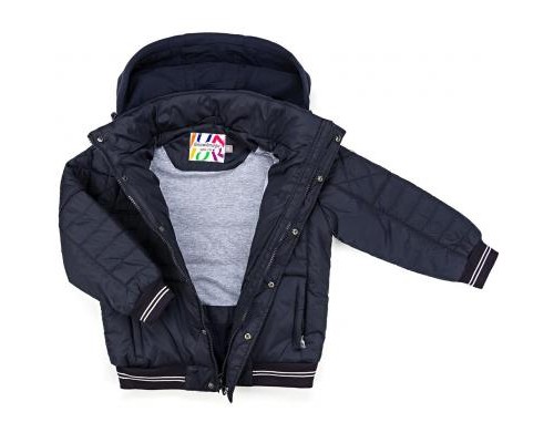 Куртка дитяча Snowimage з капюшоном на манжетах (SICMY-G308-122B-blue)