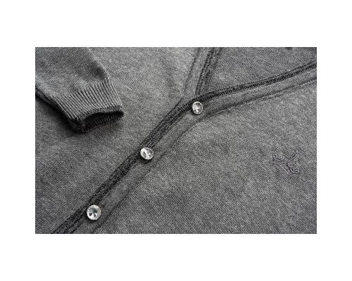 Кофта дитяча Breeze на ґудзиках (V-1306-140G-gray)