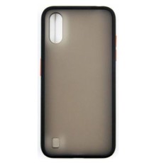 Чохол до мобільного телефона Dengos Samsung Galaxy A01 (black) (DG-TPU-MATT-32)