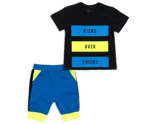 Набір дитячого одягу H.A футболка з бриджами (M-120-104B-black)