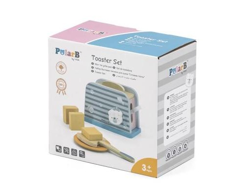 Ігровий набір Viga Toys кулінара PolarB Тостер (44017)
